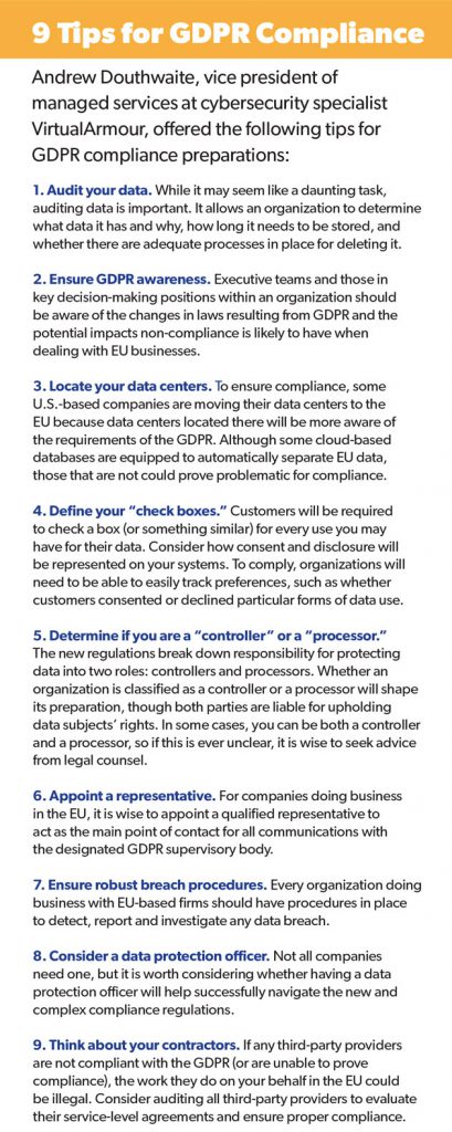 GDPR compliance tips